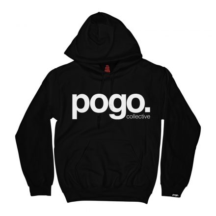 Pogo "Classic" hoodie - Black/White