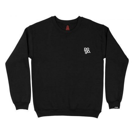 Pogo "Icon" sweatshirt - Black/White