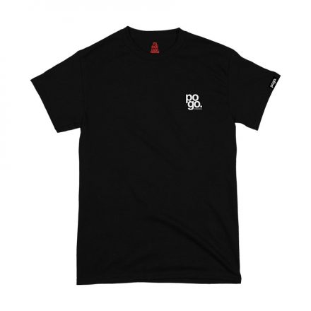 Pogo "Icon" tee - Black/White