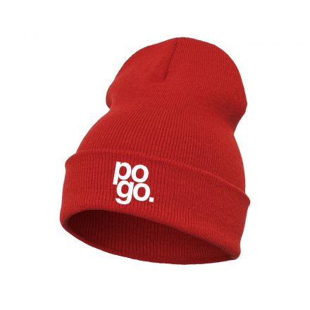 Pogo "Icon" long beanie - Red