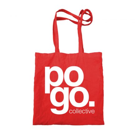 Pogo "Icon" tote bag - Red/White