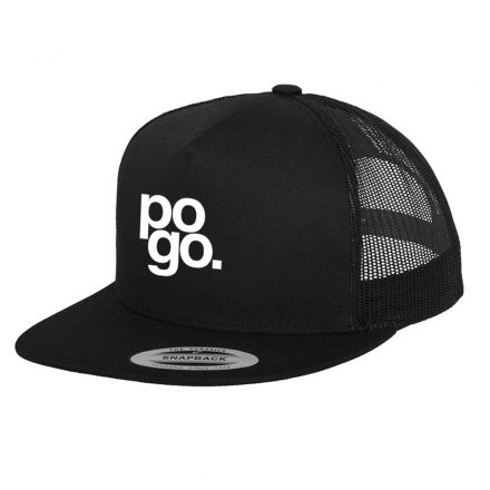 Pogo "Headbang" trucker cap - Black/White