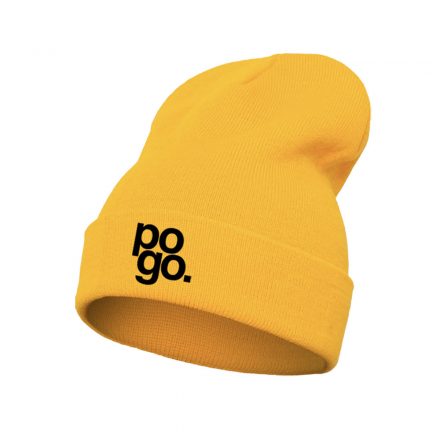 Pogo "Icon" long beanie - Gold Yellow