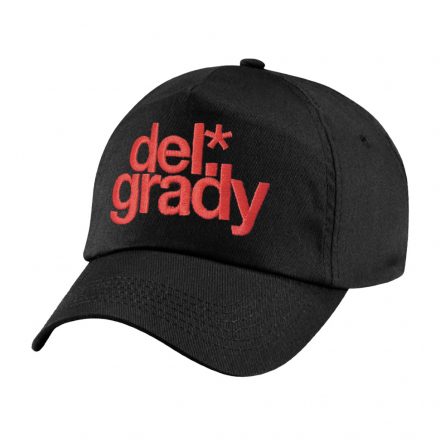 del.grady “logo” hat - black