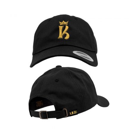 Krúbi "Krown" Dad Cap - Fekete/Arany