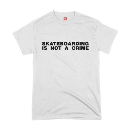 Skateboarding is Not a Crime tee