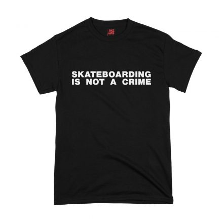 Skateboarding is Not a Crime tee