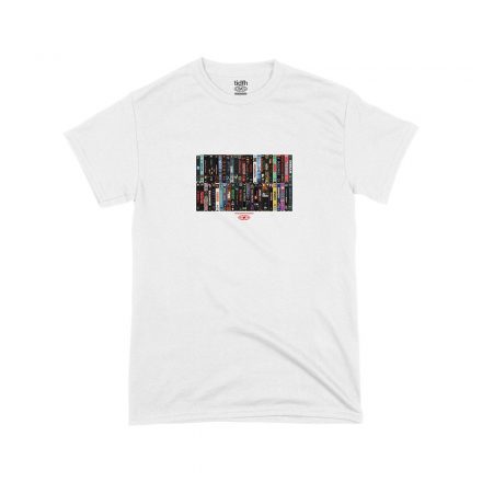 tidfh "VHS" white tee