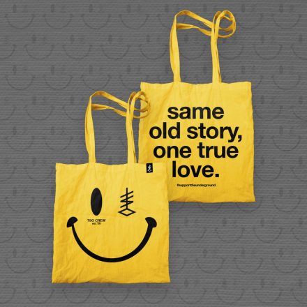 TSO “TSO CREW” tote bag - Yellow